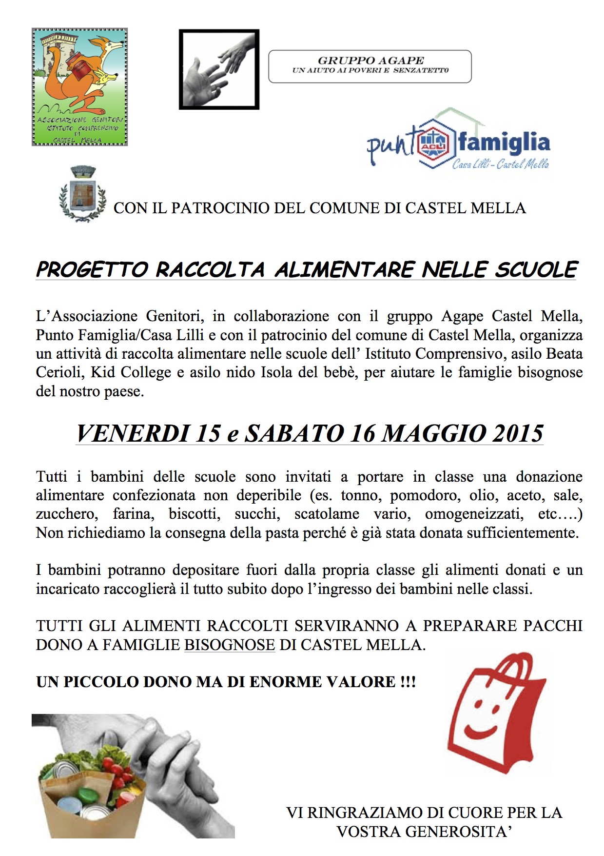 RACCOLTA ALIMENTARE
