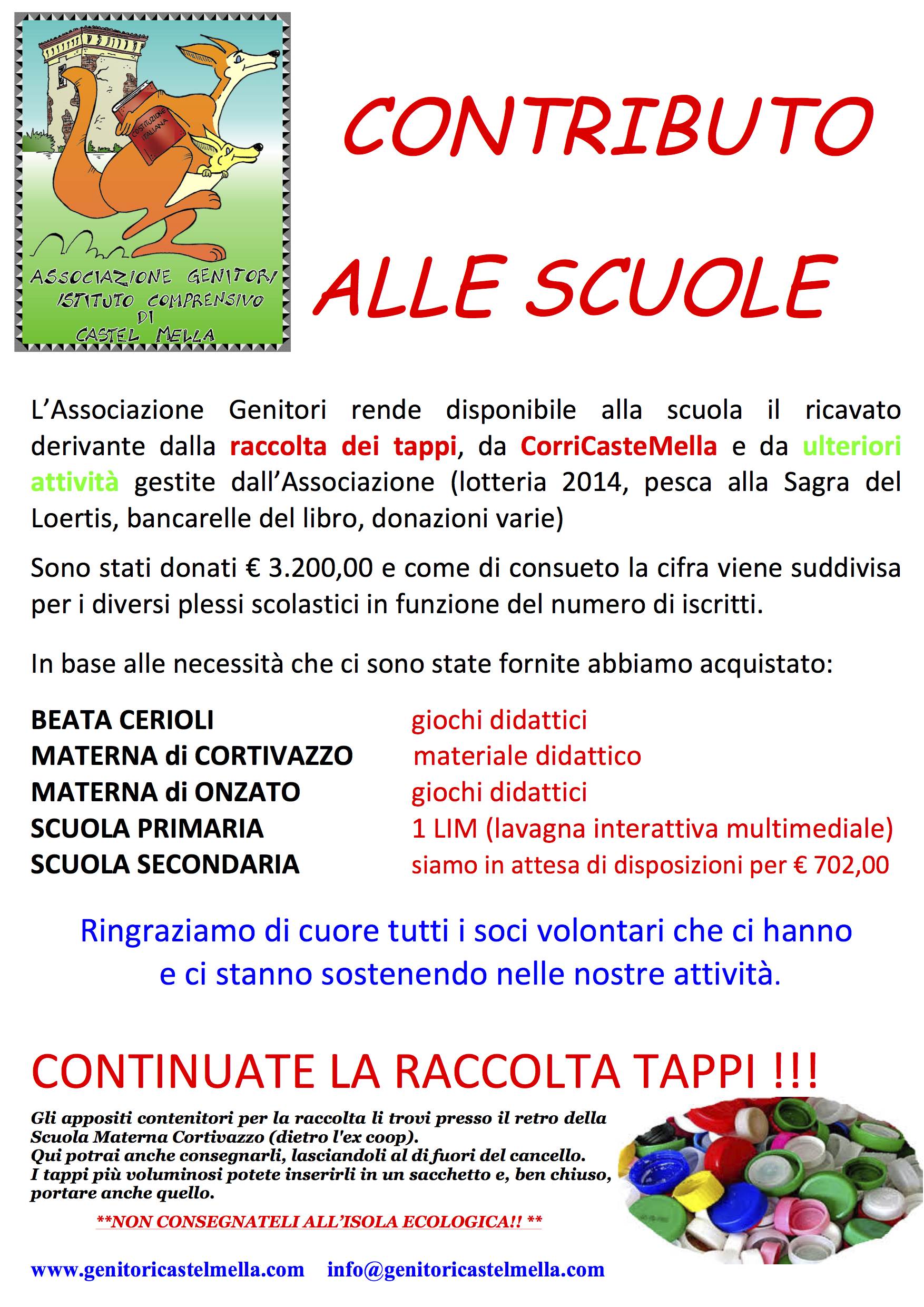 DONAZIONE 2015